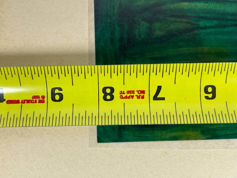 Original Stella Popowski Abstract Artwork With Artist Notes Titled 'It Doesn't Matter Who's Right But What's Right' 8 X 11 [Photo 14]