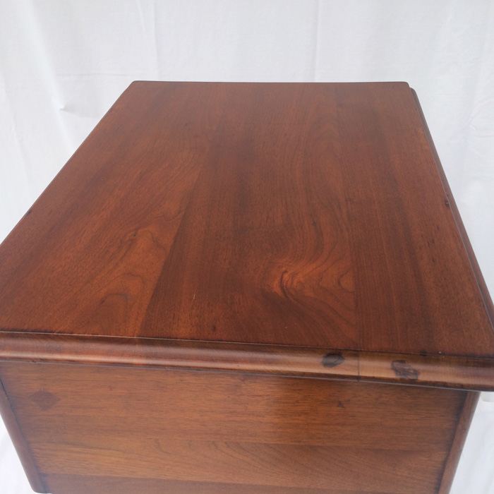 Antique Sewing Harp Table, Two Drawers, Mahogany [Photo 18]