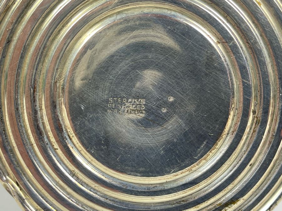 Pair Of Sterling Silver Weighted Candelabras 10W X 8.5H And Pair Of Sterling Silver Weighted Candle Holders [Photo 9]