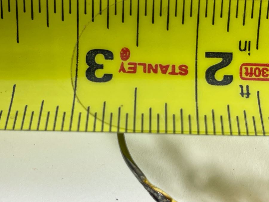 Sterling Silver Diamond Bracelet 2.5W 10g [Photo 10]