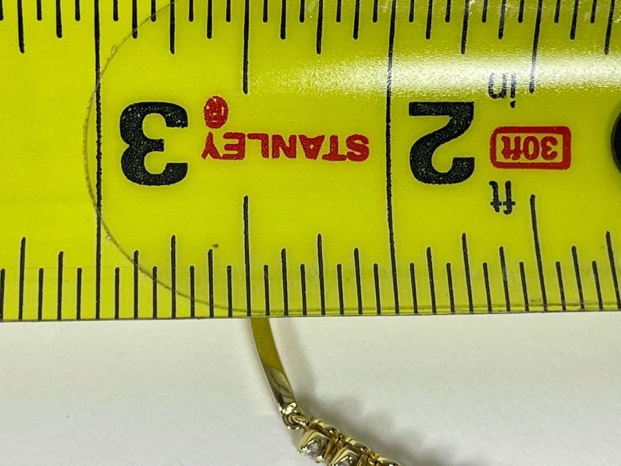 14K Gold Diamond Bracelet 2.5W 8.4g FMV $550 Retail $1,650 [Photo 10]