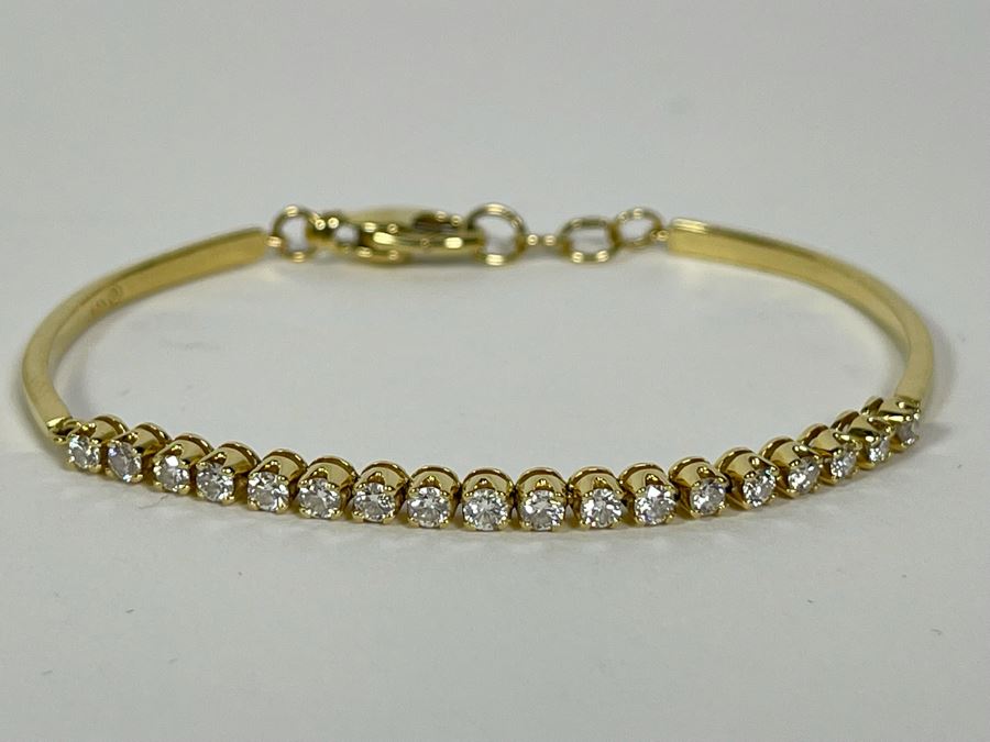 14K Gold Diamond Bracelet 2.5W 8.4g FMV $550 Retail $1,650 [Photo 6]