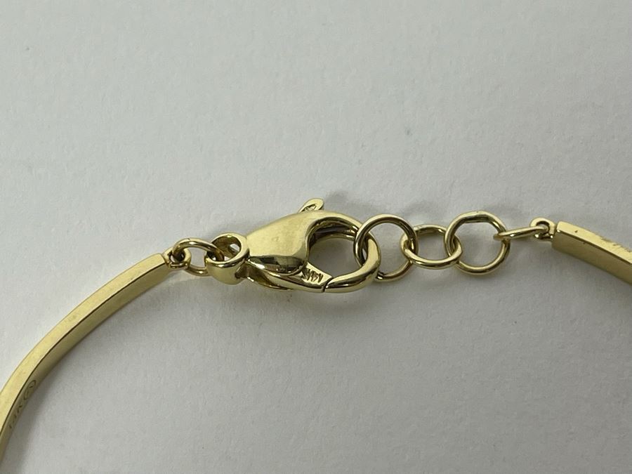 14K Gold Diamond Bracelet 2.5W 8.4g FMV $550 Retail $1,650 [Photo 8]