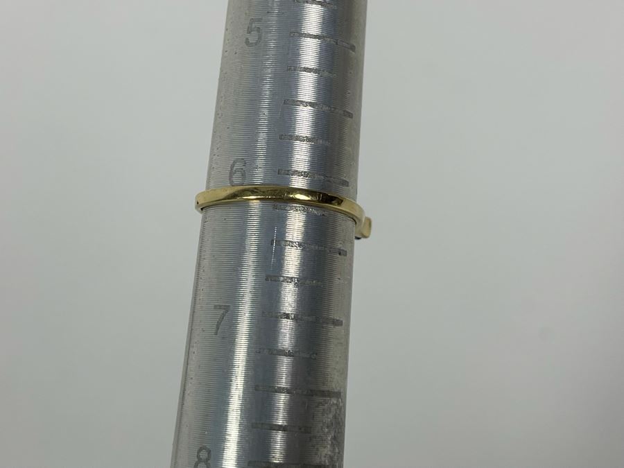 10K Gold Peridot Ring Size 6 1.3g [Photo 10]