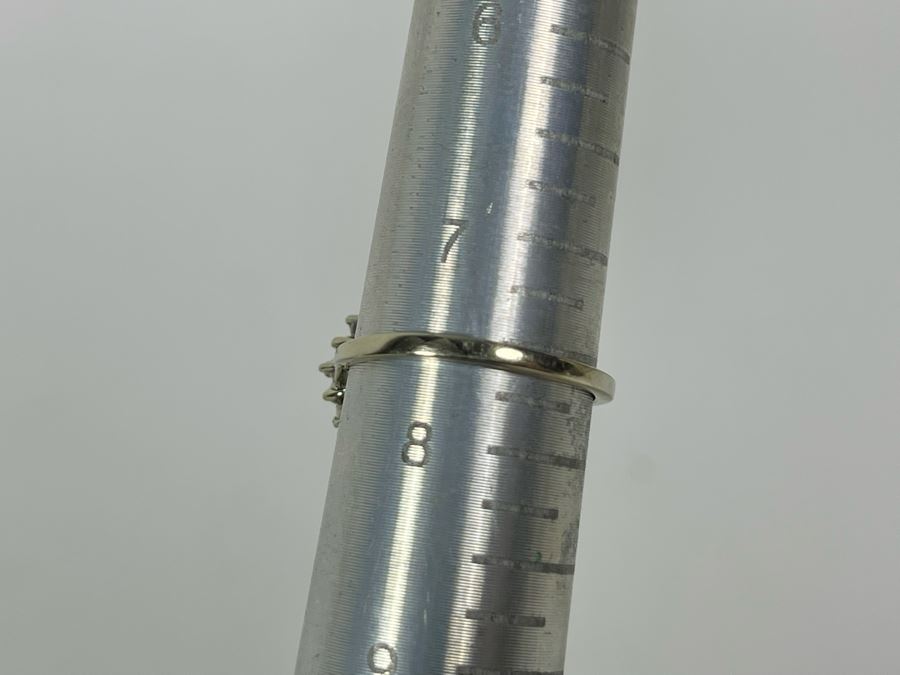 14K Gold Diamond Ring Size 7.5 3.3g FMV $450 Retail $1,350 [Photo 22]