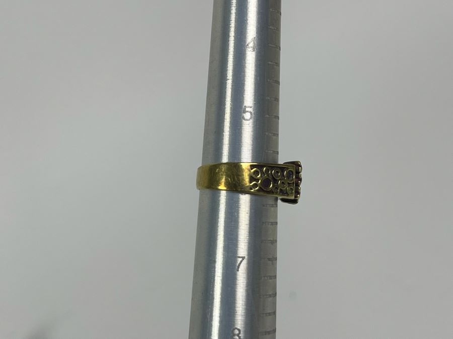 14K Gold Ruby Ring Size 6 5.5g FMV $300 Retail $900 [Photo 14]