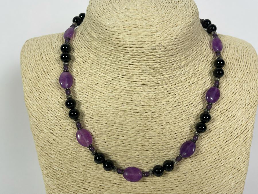 Multi-Stone 17' Necklace [Photo 3]