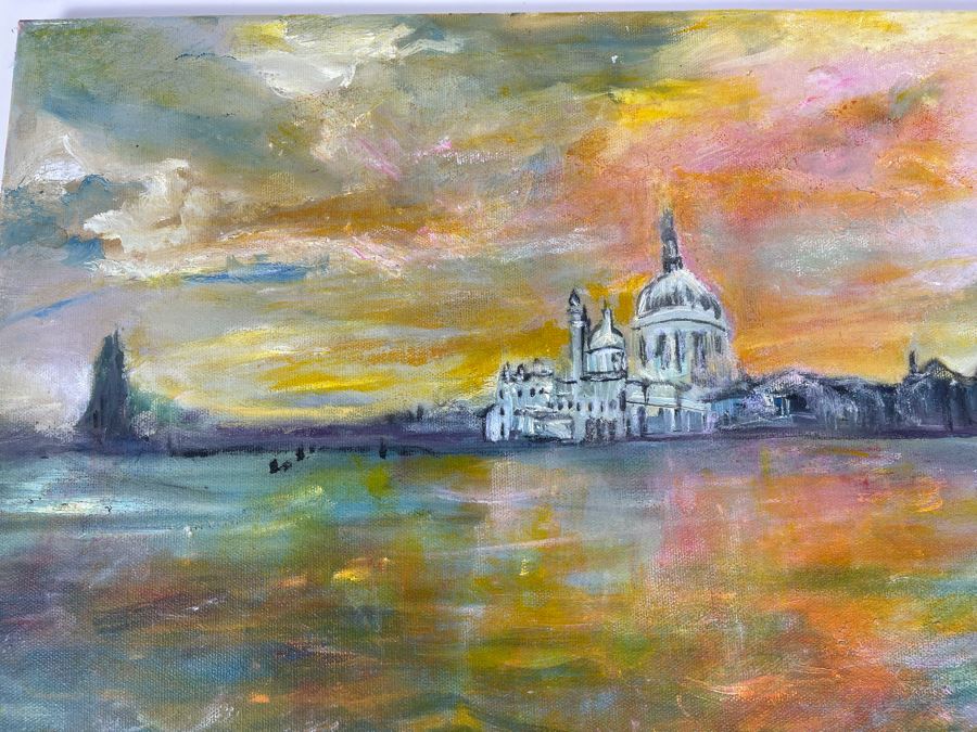 Original Joan Lohrey Oil Painting On Canvas 18 X 14 [Photo 3]