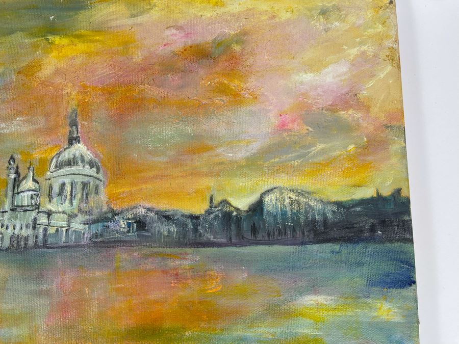 Original Joan Lohrey Oil Painting On Canvas 18 X 14 [Photo 5]