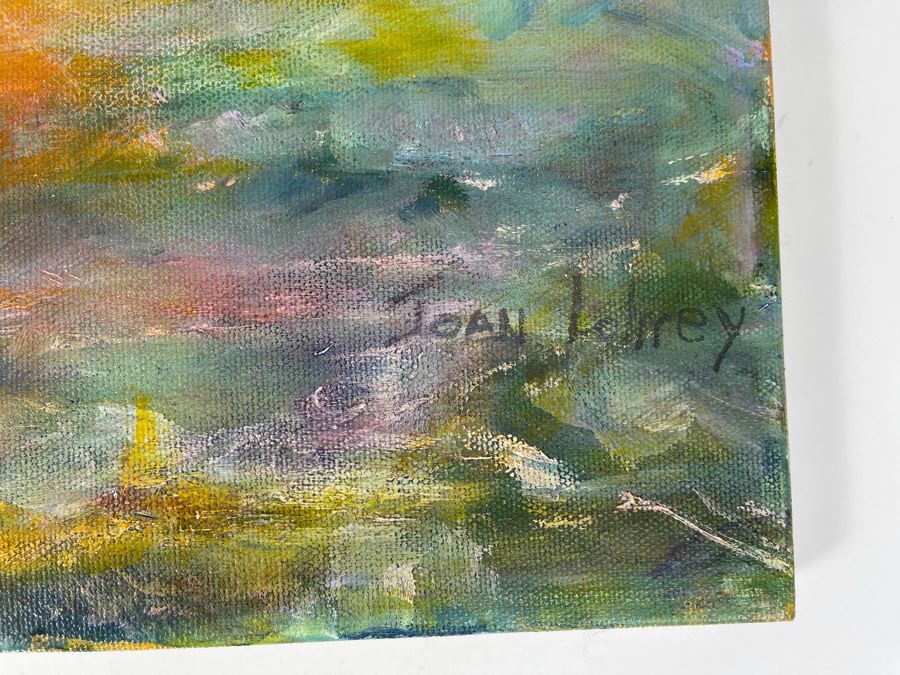 Original Joan Lohrey Oil Painting On Canvas 18 X 14 [Photo 6]