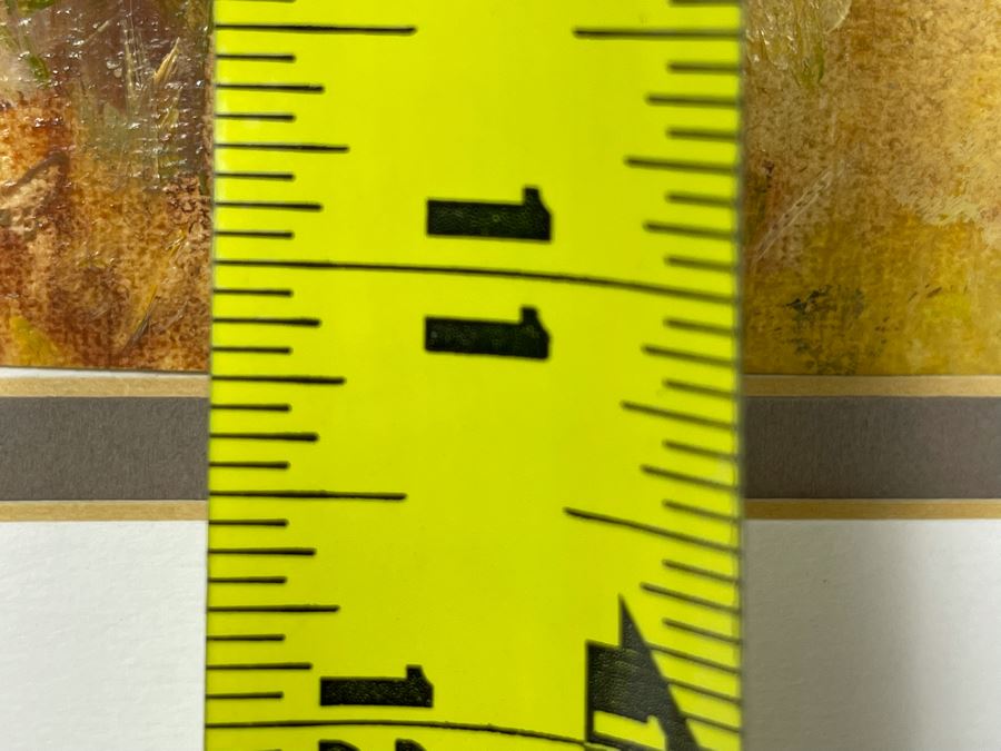 Original Joan Lohrey Abstract Expressionist Plein Air Painting On Paper 17 X 11.5 [Photo 11]