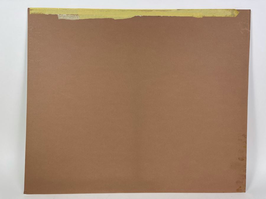 Original Joan Lohrey Abstract Expressionist Plein Air Painting On Paper 17 X 11.5 [Photo 12]