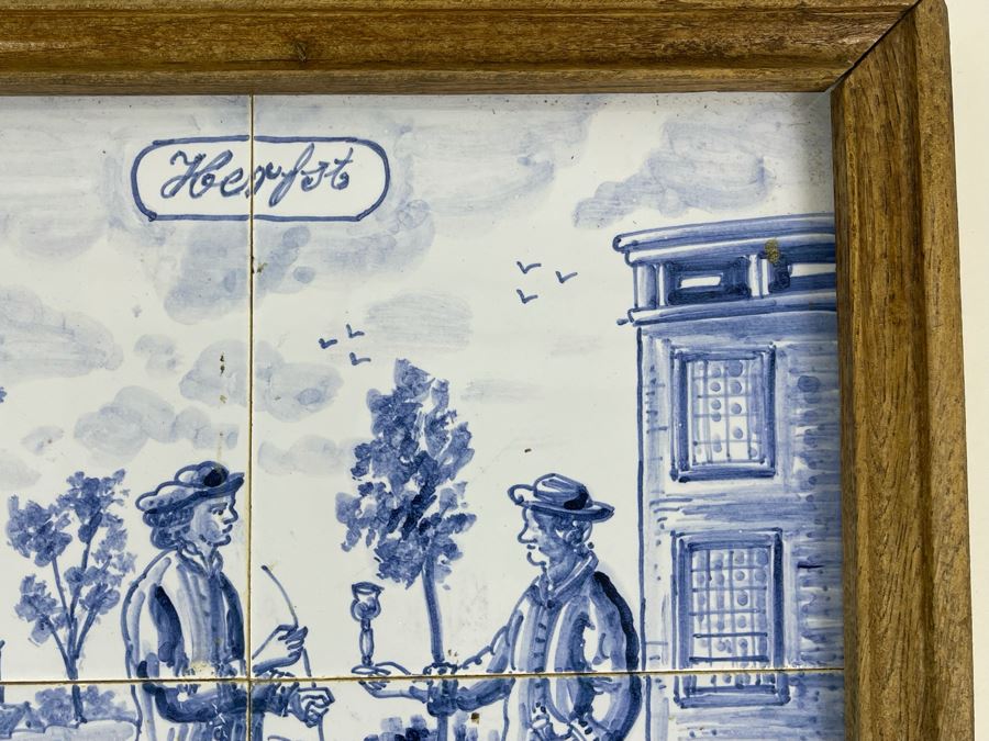 Handpainted Framed Tiles Westraven Utrecht Holland 11.5 X 11.5 [Photo 8]