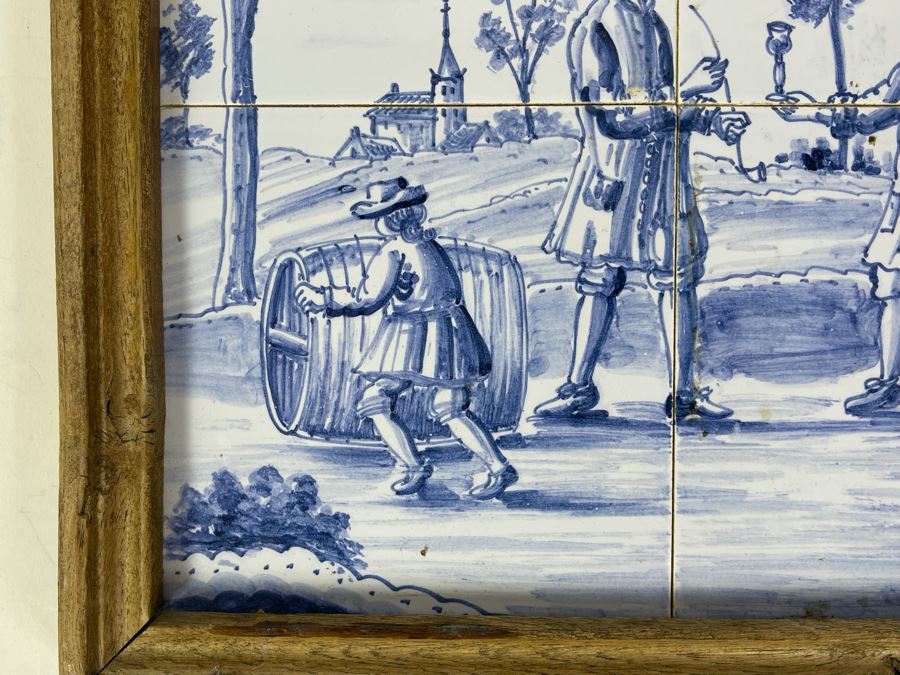 Handpainted Framed Tiles Westraven Utrecht Holland 11.5 X 11.5 [Photo 6]