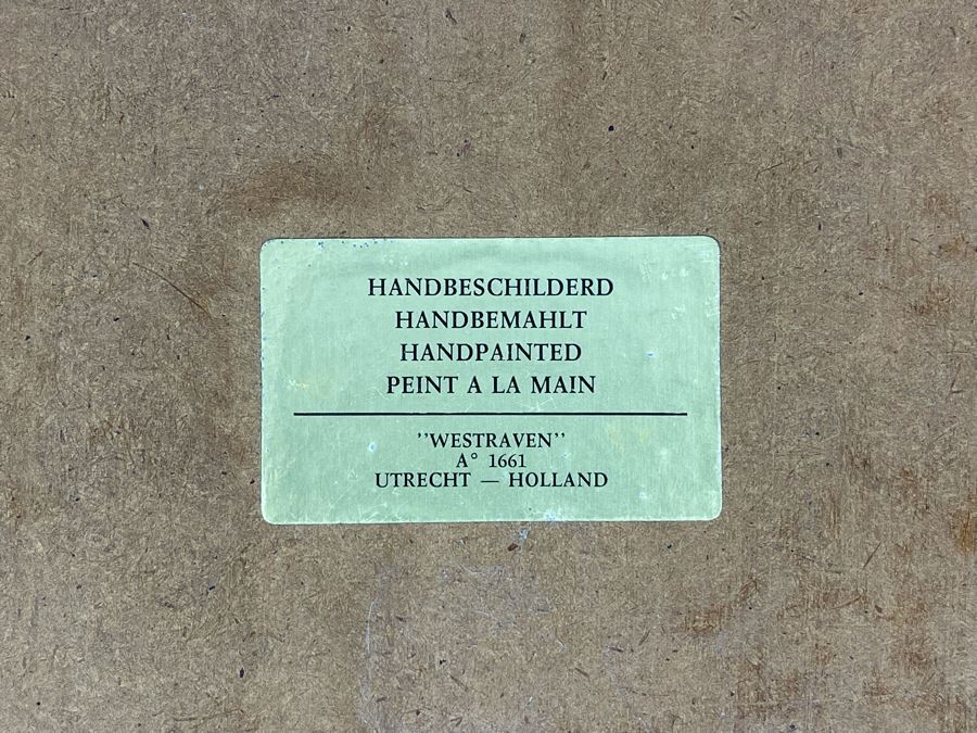 Handpainted Framed Tiles Westraven Utrecht Holland 11.5 X 11.5 [Photo 9]