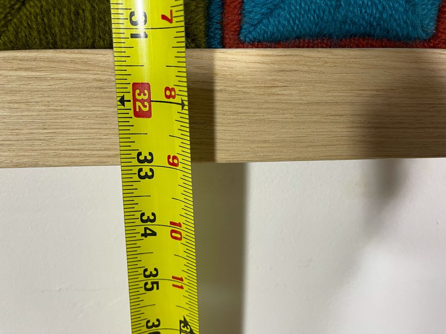 Handmade Geometric Yarn Embroidery Artwork In Frame 33 X 33 [Photo 8]