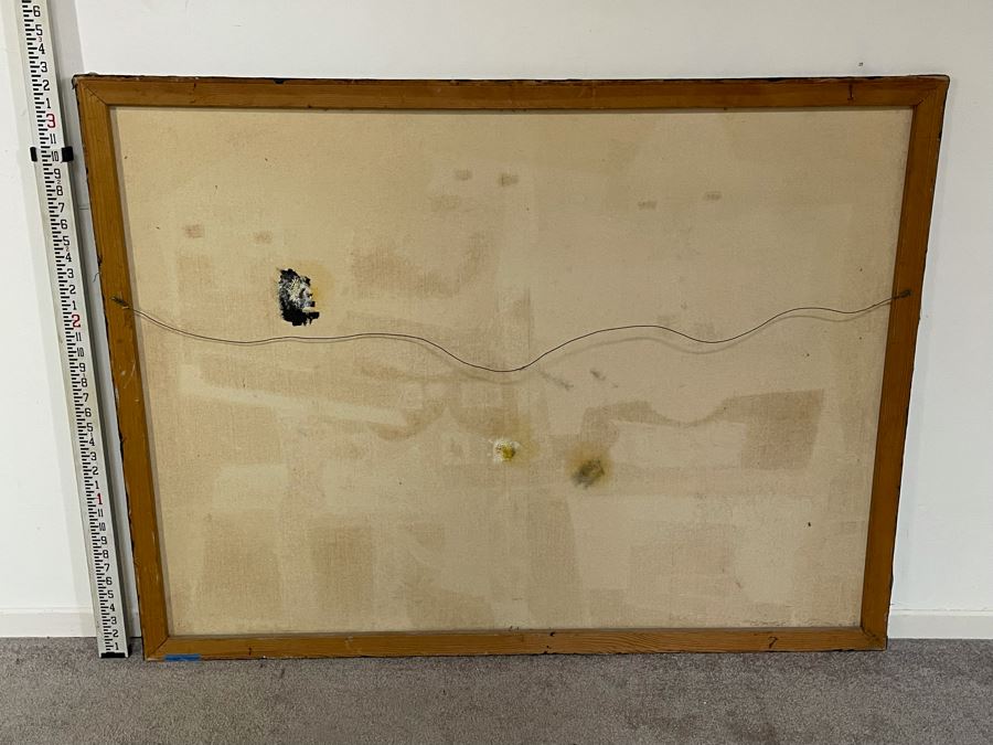 Nick Cirocco Large Original Cubist Oil Painting On Canvas Modern Abstract Cubism 4'3' X 3'3' [Photo 15]