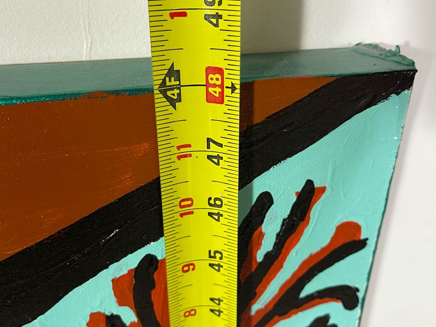 Nick Cirocco Large Original Cubist Oil Painting On Canvas Modern Abstract Cubism 4' X 4' [Photo 12]