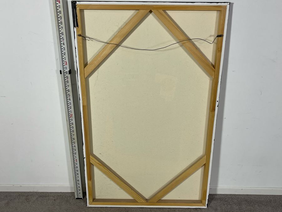 Nick Cirocco Large Original Cubist Oil Painting On Canvas Modern Abstract Cubism 2.5' X 4' [Photo 9]