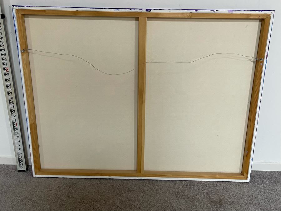 Nick Cirocco Large Original Cubist Oil Painting On Canvas Modern Abstract Cubism 4' X 3' [Photo 10]