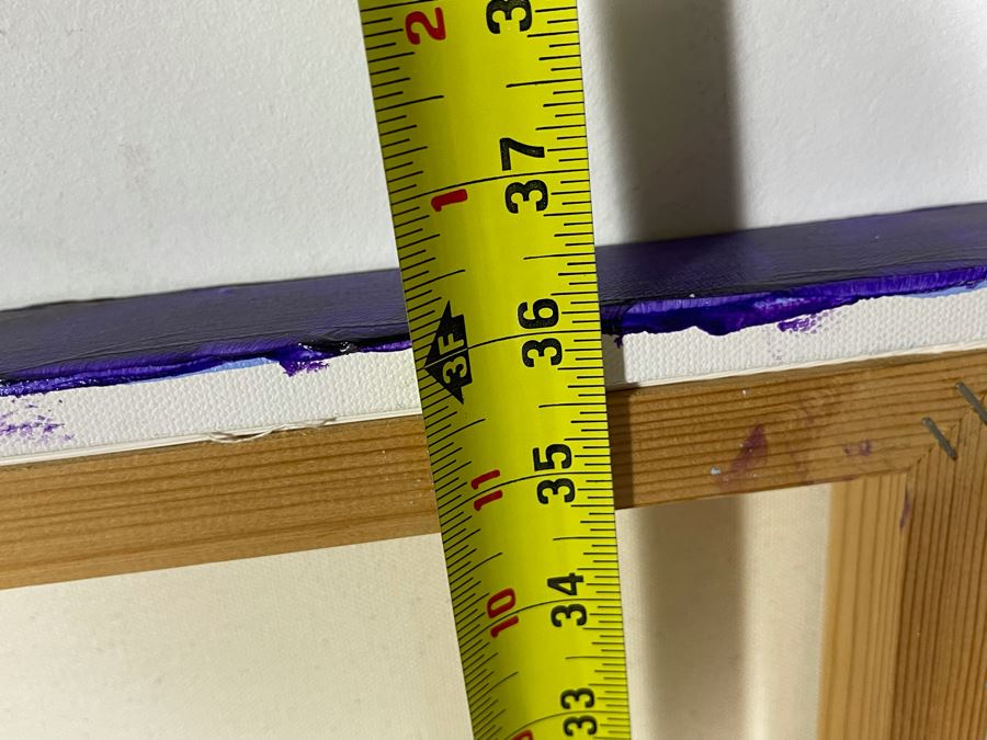 Nick Cirocco Large Original Cubist Oil Painting On Canvas Modern Abstract Cubism 4' X 3' [Photo 12]