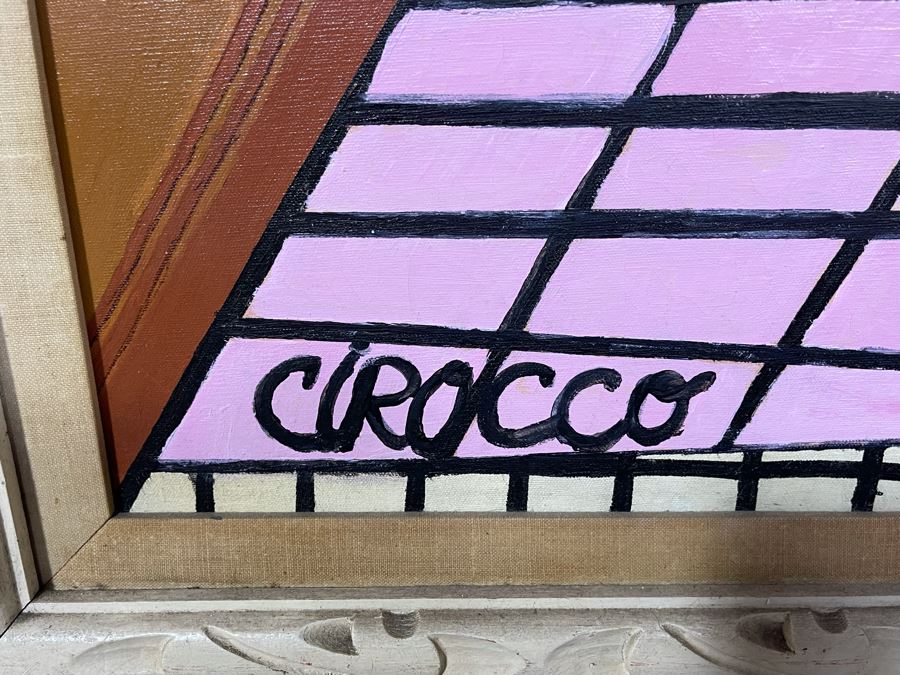 Framed Nick Cirocco Large Original Cubist Oil Mixed Media Painting On Canvas Modern Abstract Cubism 4'3' X 3'3' [Photo 10]