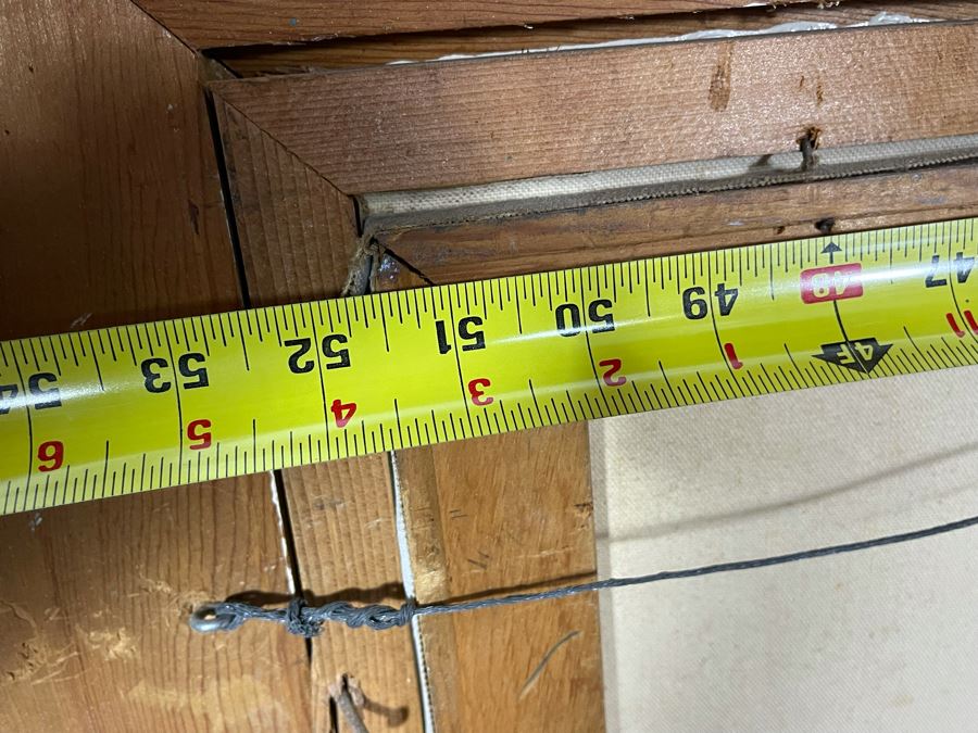 Framed Nick Cirocco Large Original Cubist Oil Mixed Media Painting On Canvas Modern Abstract Cubism 4'3' X 3'3' [Photo 14]