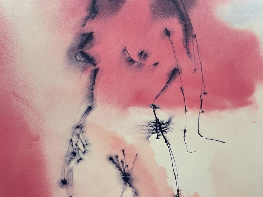 Hand Signed Limited Edition Print By Lori Adelson Titled 'Fantasy' In Chrome Frame 21 X 27 [Photo 5]