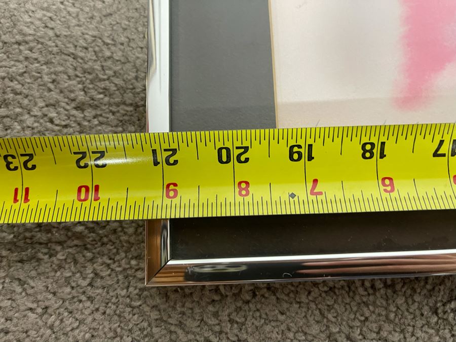 Hand Signed Limited Edition Print By Lori Adelson Titled 'Fantasy' In Chrome Frame 21 X 27 [Photo 9]