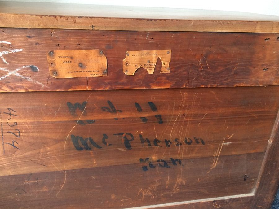 Victorian Three Drawer Dresser, Carved Pulls, Curved [Photo 18]