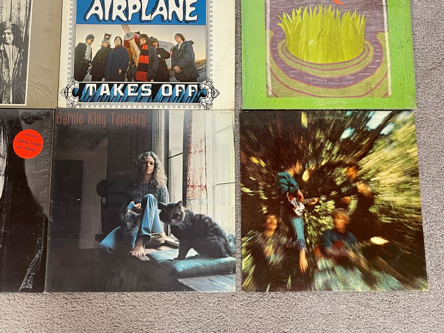 Vintage Vinyl Record Collection Featuring The Beatles, Creedence Clearwater Revival, Bob Dylan, Saturday Night Fever - 12 Records [Photo 7]