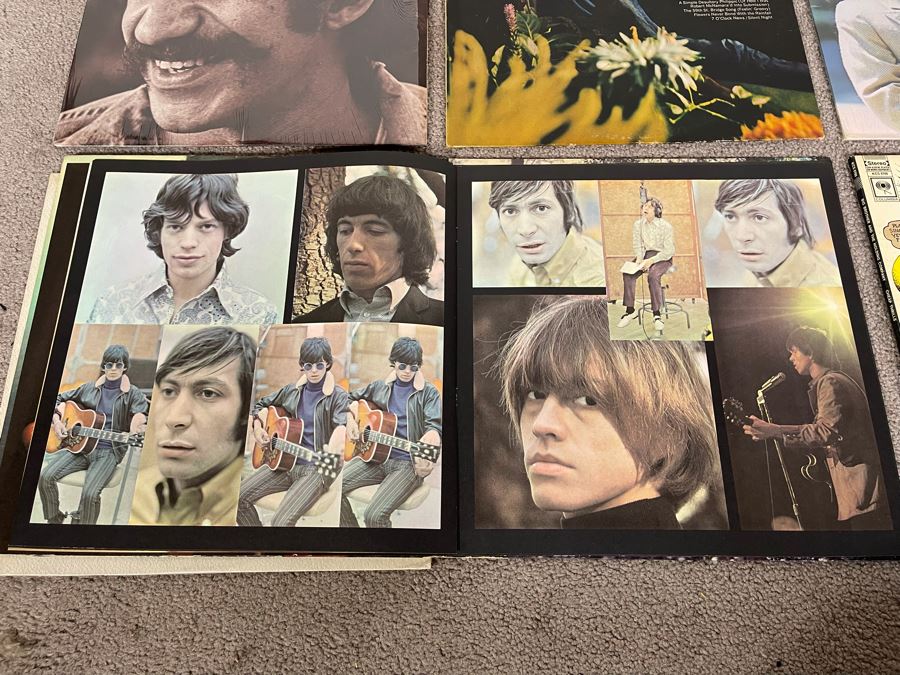 Vintage Vinyl Record Collection Featuring The Rolling Stones Flowers, The Rolling Stones Big Hits, Big Brother & The Holding Company, Simon & Garfunkel - 6 Records [Photo 11]