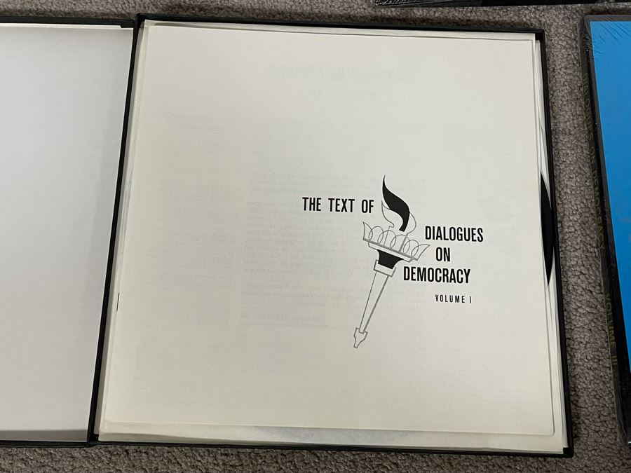 Dialogues On Democracy Vinyl Record Box Sets Volume I, Volume II Sealed And Volume III Sealed [Photo 6]