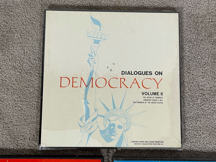 Dialogues On Democracy Vinyl Record Box Sets Volume I, Volume II Sealed And Volume III Sealed [Photo 5]