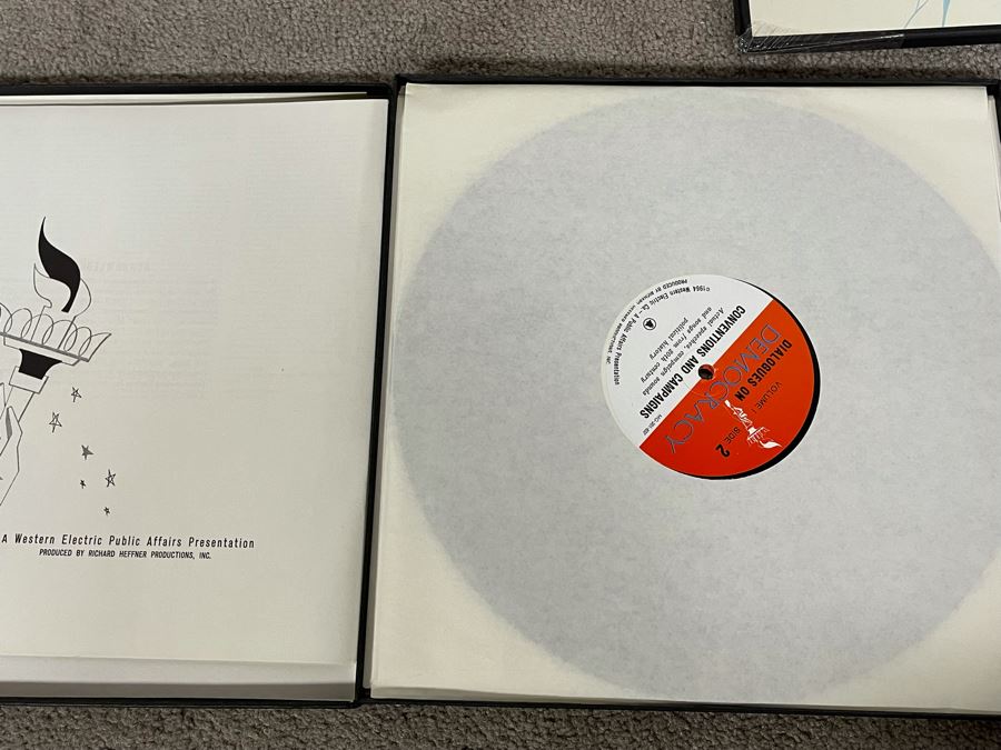 Dialogues On Democracy Vinyl Record Box Sets Volume I, Volume II Sealed And Volume III Sealed [Photo 8]