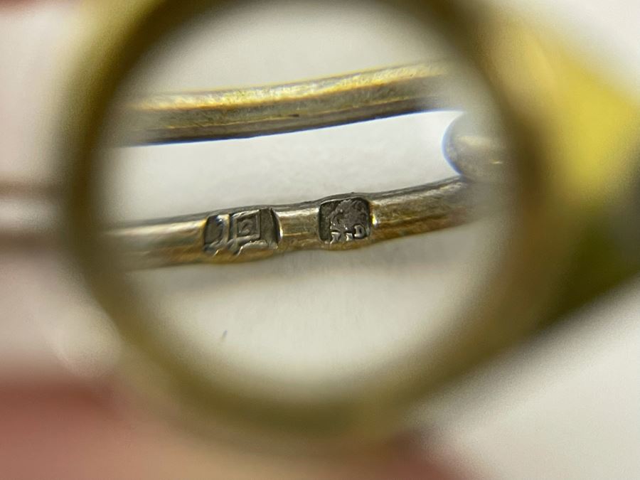 Antique Sterling Silver Mesh Purse Signed 6W X 7H - 266g [Photo 11]