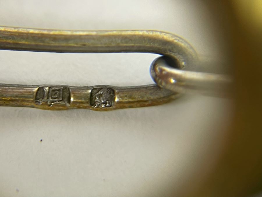 Antique Sterling Silver Mesh Purse Signed 6W X 7H - 266g [Photo 15]