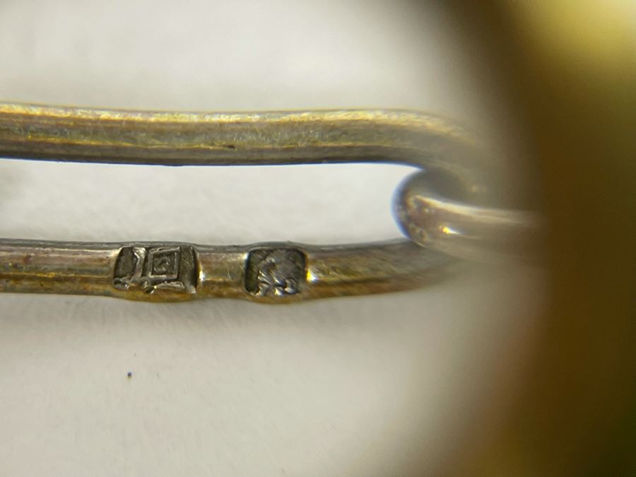 Antique Sterling Silver Mesh Purse Signed 6W X 7H - 266g [Photo 13]