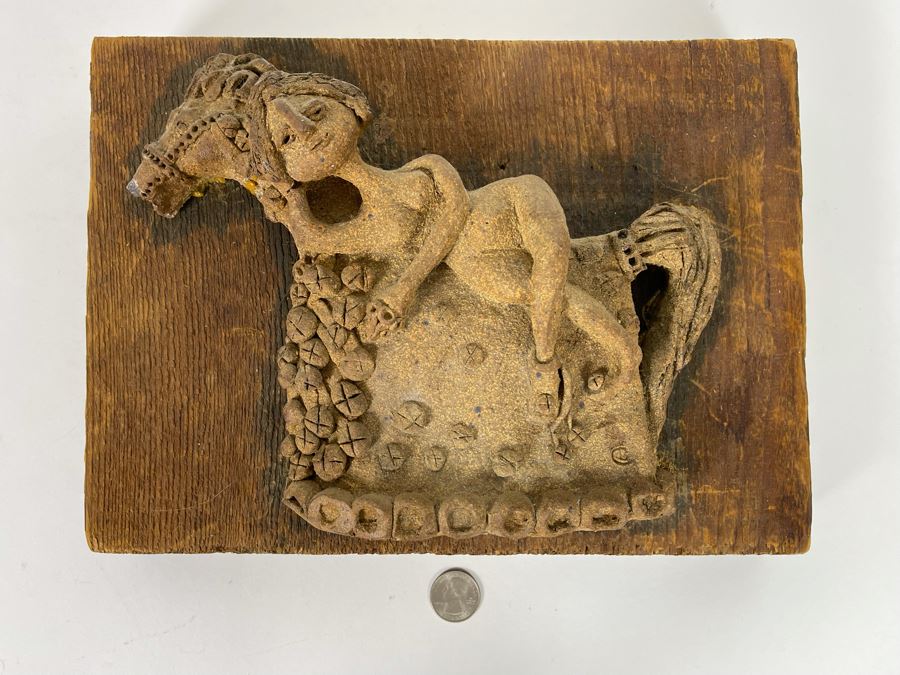 Mid-Century Pottery Sculpture Unknown Artist 12W X 9H X 5D [Photo 2]