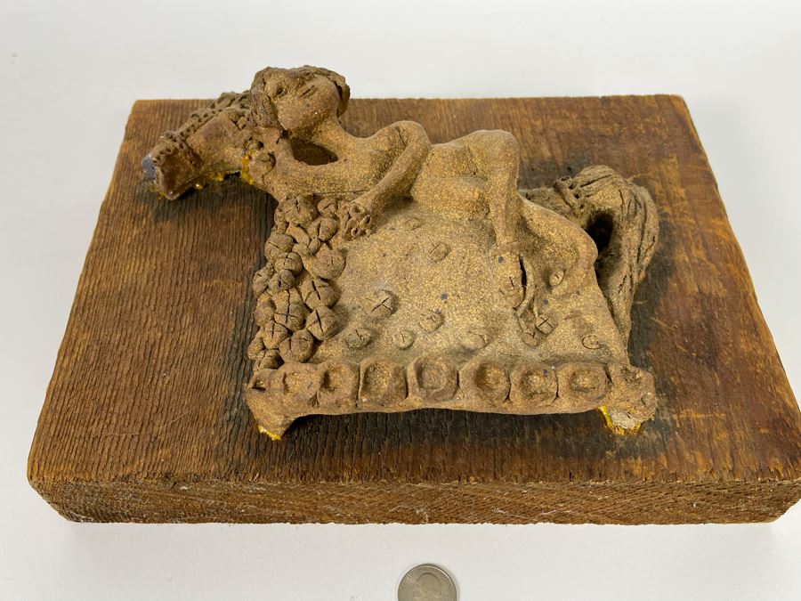 Mid-Century Pottery Sculpture Unknown Artist 12W X 9H X 5D [Photo 3]