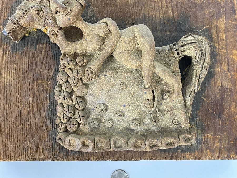 Mid-Century Pottery Sculpture Unknown Artist 12W X 9H X 5D [Photo 5]