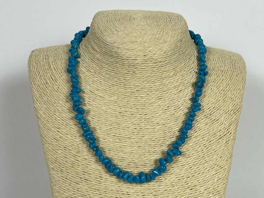 JUST ADDED - 18' Turquoise Necklace [Photo 2]