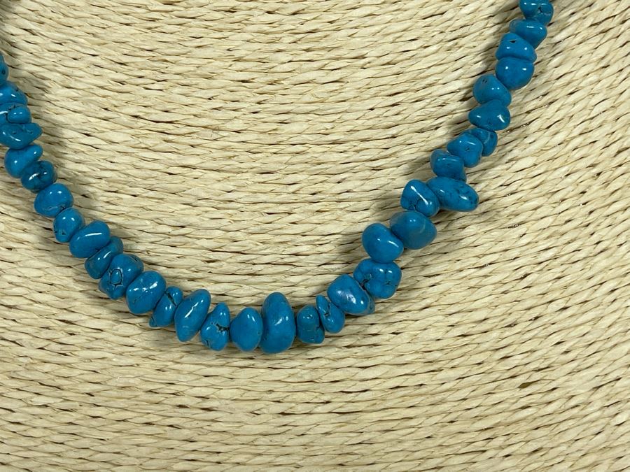 JUST ADDED - 18' Turquoise Necklace [Photo 4]