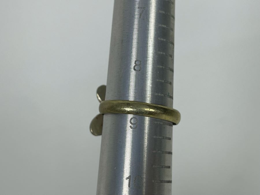 JUST ADDED - Vintage Sterling Silver Inlay Ring Size 8.75 10.1g [Photo 8]