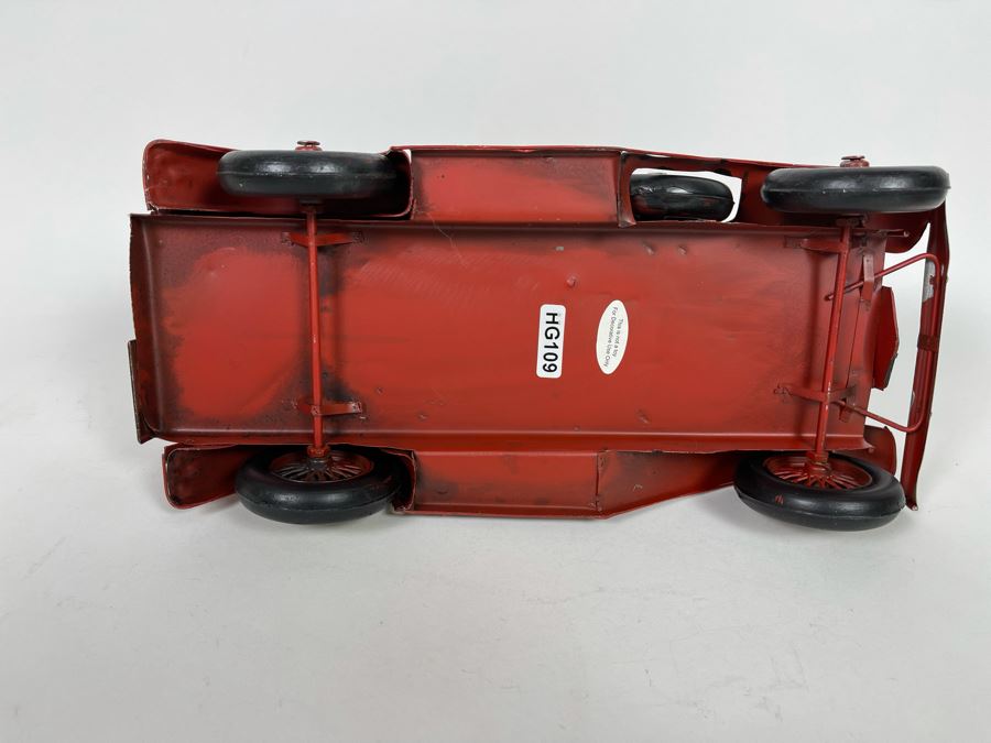 JUST ADDED - Decorative Metal Fire Engine Truck 12W X 6D X 6H [Photo 7]