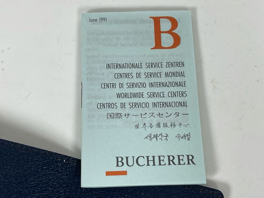 JUST ADDED - Bucherer Pocket Watch With Fob Chain [Photo 7]