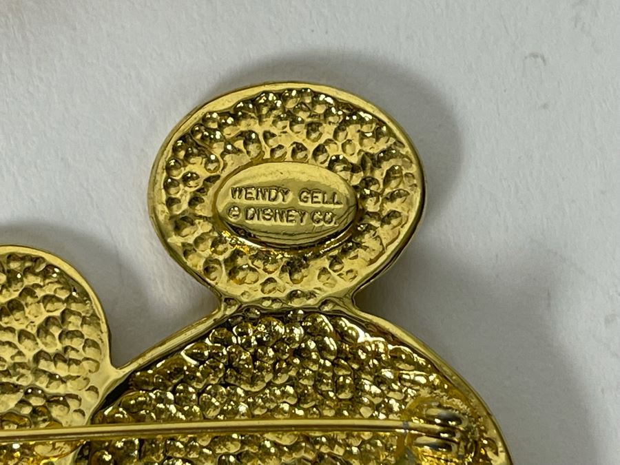 JUST ADDED - Collection Of Four Vintage Mickey Mouse Brooches Pins [Photo 11]