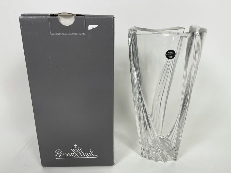 JUST ADDED - New Rosenthal Crystal 10' Vase Exaltation Made In Germany [Photo 1]
