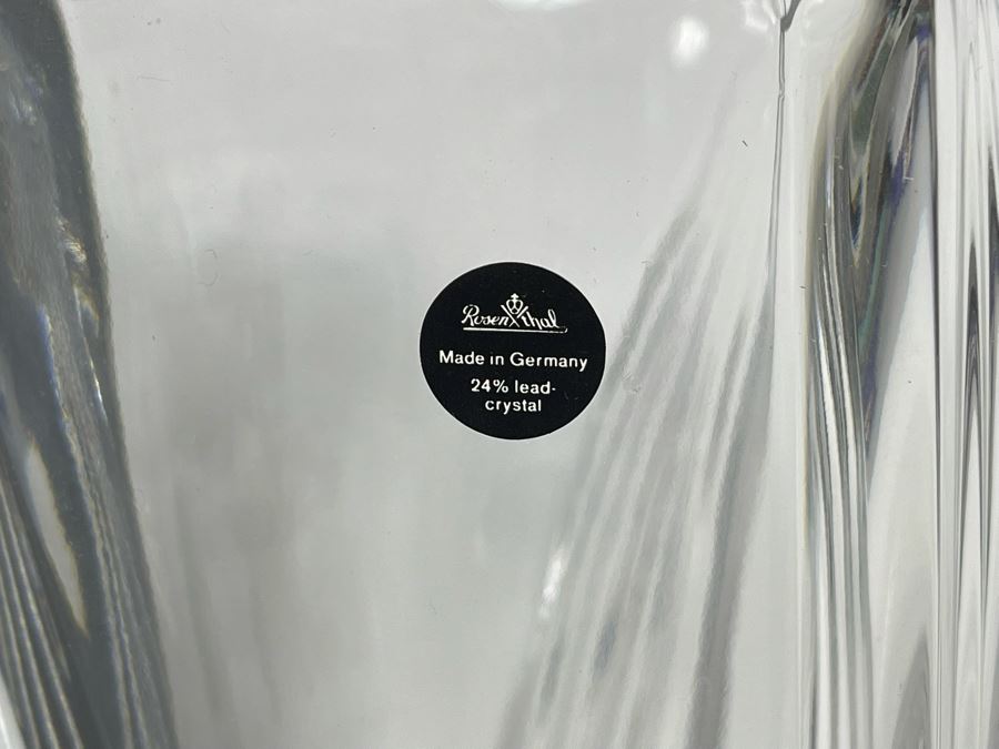 JUST ADDED - New Rosenthal Crystal 10' Vase Exaltation Made In Germany [Photo 5]