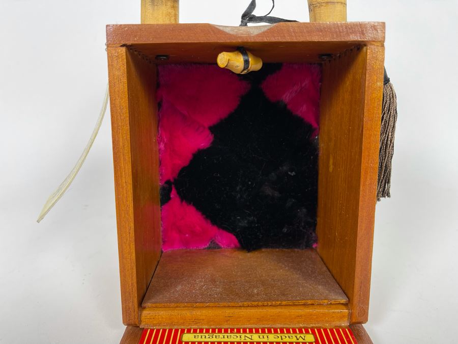 JUST ADDED - Handmade Marilyn Monroe Cigar Box Handbag Purse 5W X 3.5D X 9H [Photo 7]